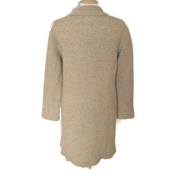 ALPHA Mossimo Rebecchi Long Wheat Beige Wool - Picture 3 of 6